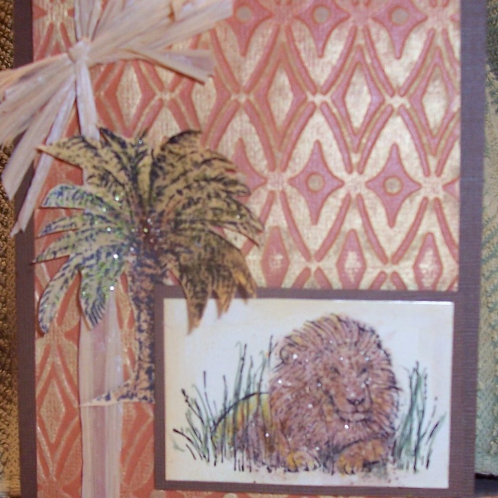 Cuttlebug 4” x 6” AFRICAN BATIK embossing folder